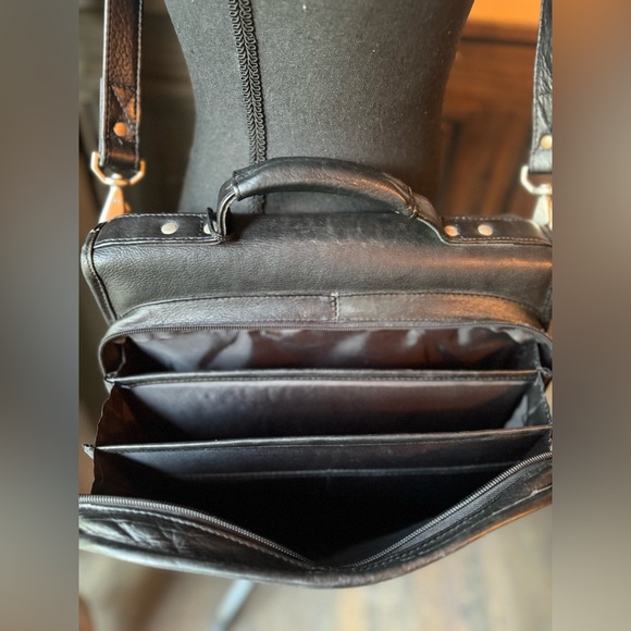 Latico leather crossbody briefcase with file storage​ - Picture 9 of 9